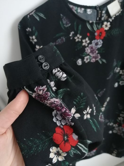 Sukienka kwiaty 34 36 H&M