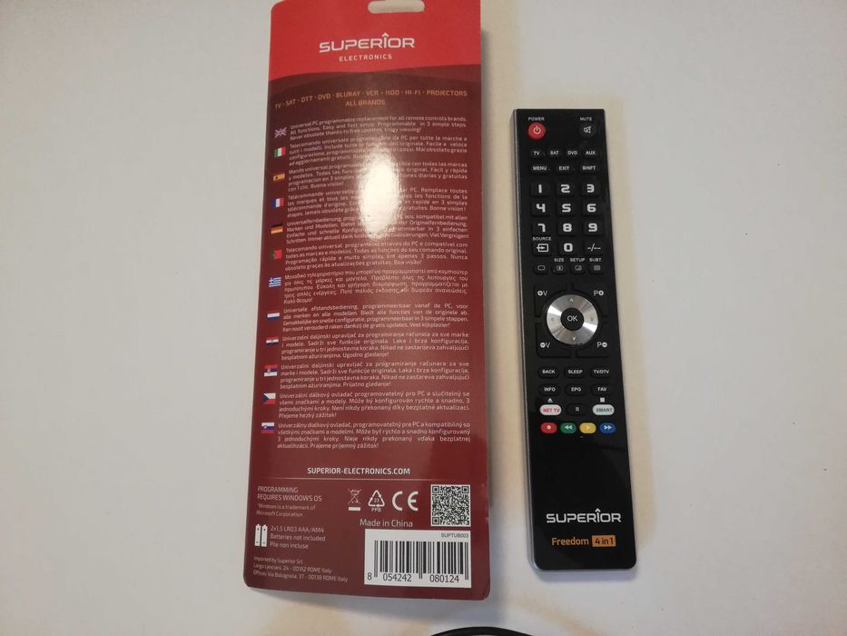 Pilot uniwersalny programowalny Superior Freedom 4 in 1 USB