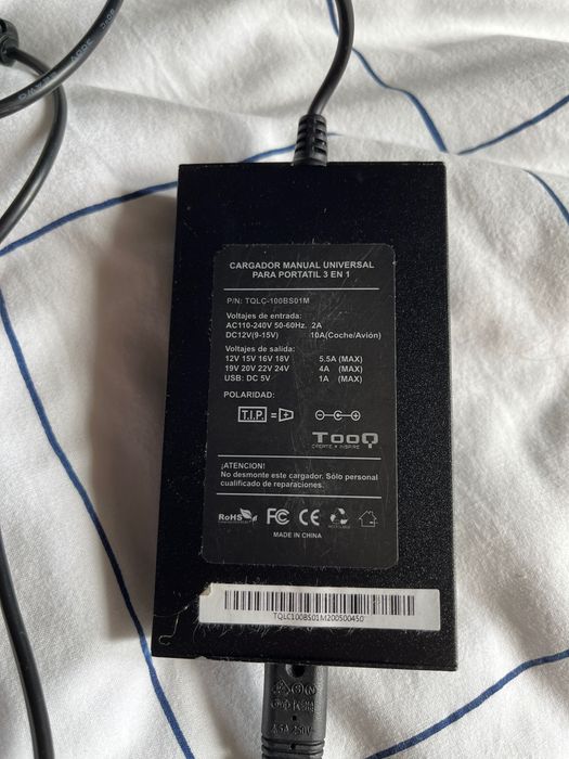Carregador universal para PC