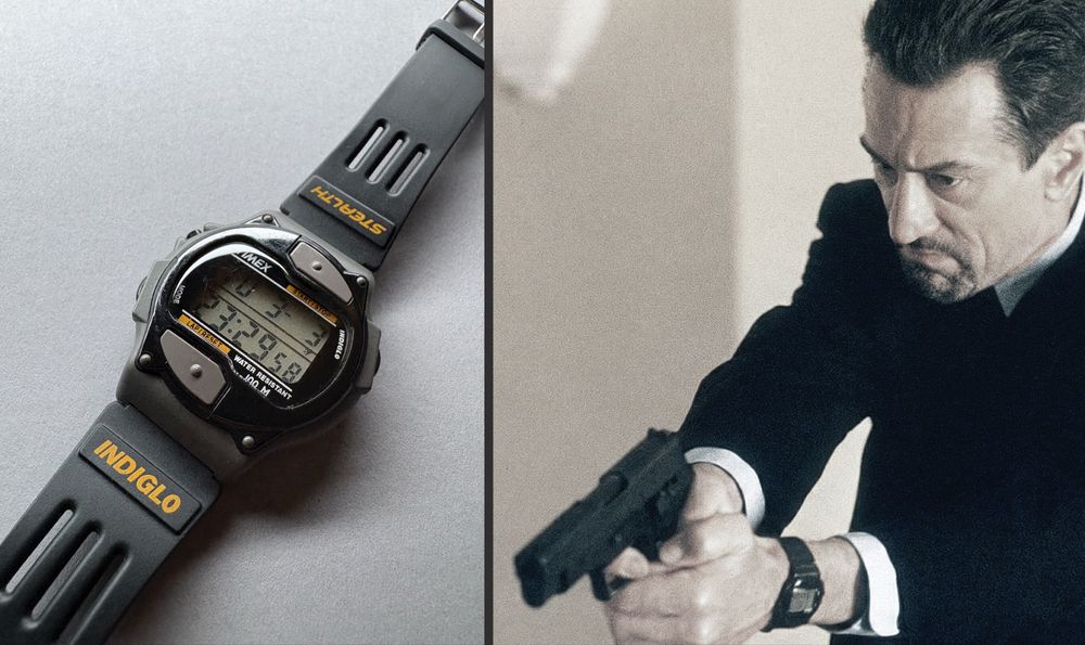 Timex STEALTH - film „HEAT” DeNiro