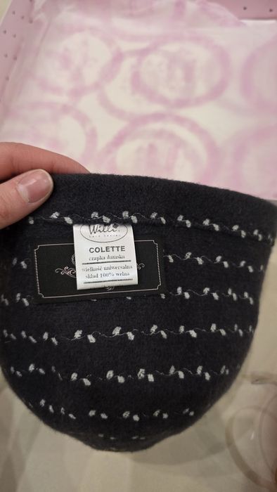 Willi czapka wełniana 100% Colette