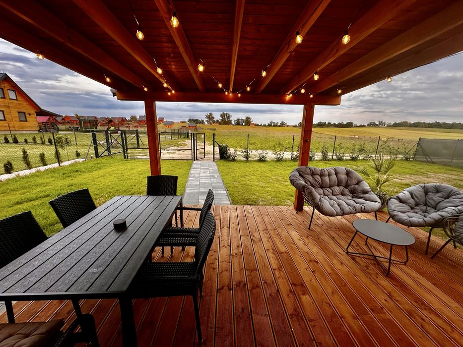 Stodoła Janusz z balią nad jeziorem