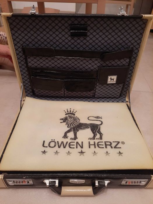 Walizka zestaw sztućców löwen herz