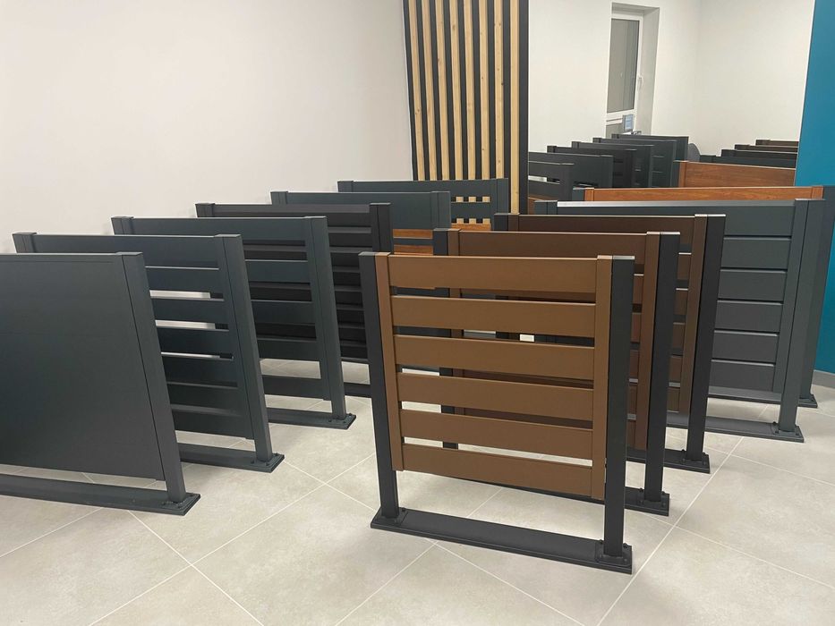 Przęsło aluminiowe ogrodzenia nowe kolory wysyłka