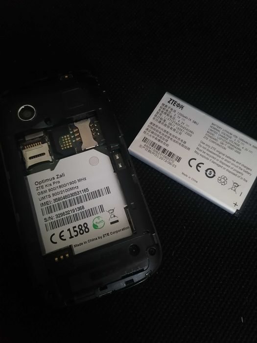 Optimus Zali ZTE KIS PRO - NOS (com cabo, ler descrição)
