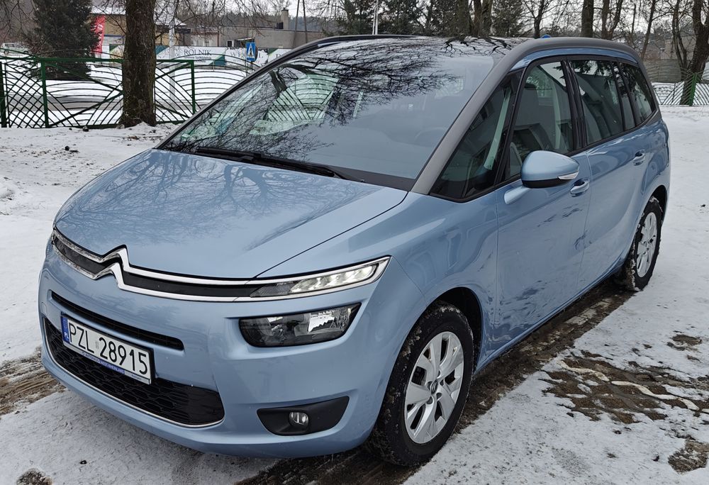 Citroen C4 Grand Picasso 1.6BlueHDi 120KM Panorama 7osob Navi Piękny !