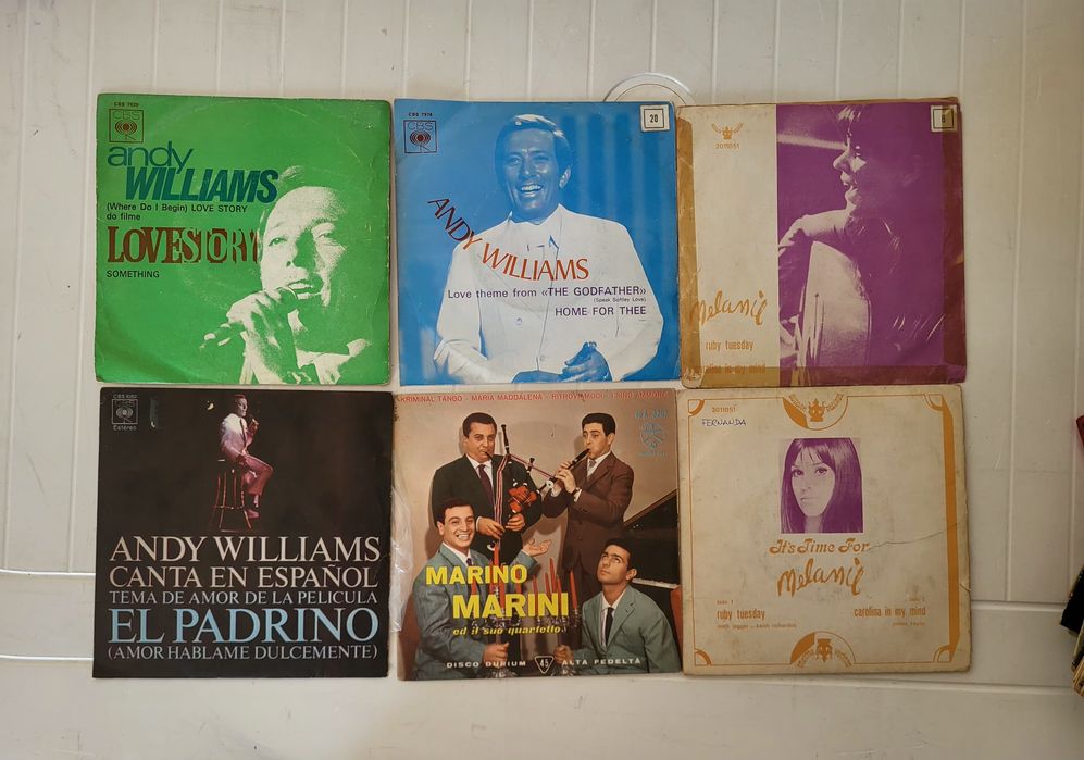 68 discos de vinil