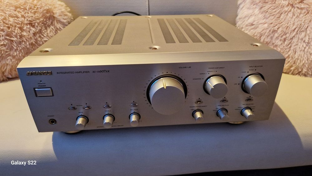 Wzmacniacz Sansui AU-α607XR + Autotransformator | Stan Perfekcyjny | Zbalansowany