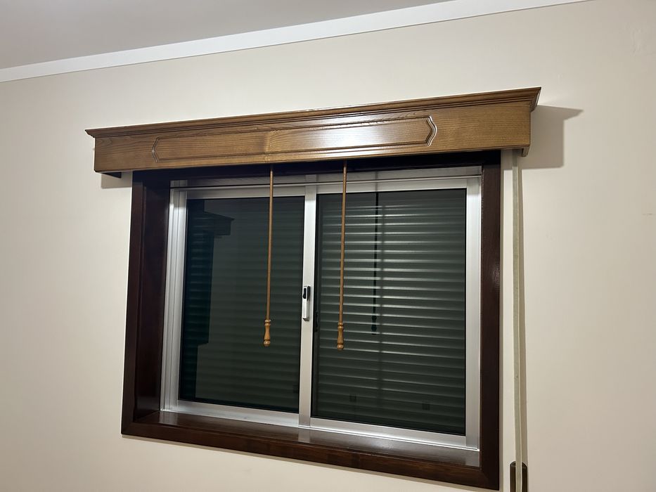 Sanefas Carvalho Americano maciço