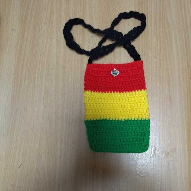 2 Bolsas coloridas para telemóvel