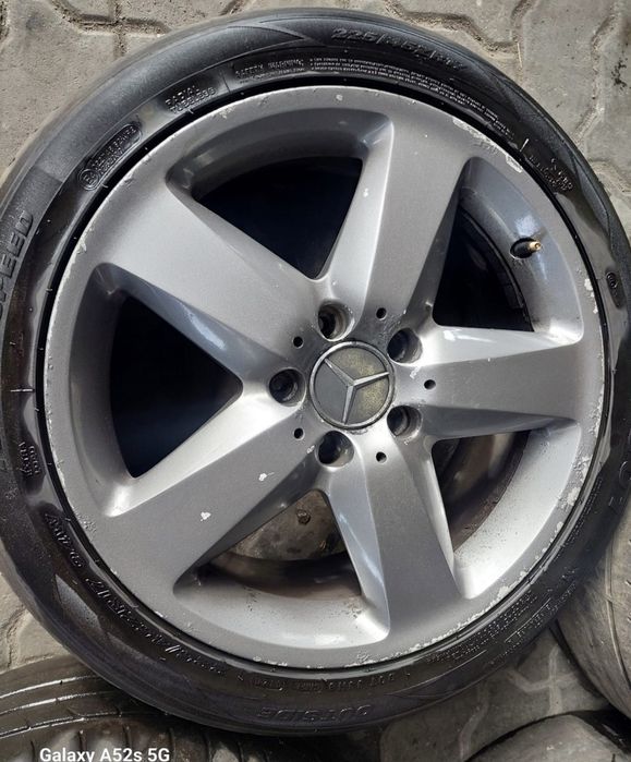 Jantes Mercedes R17 Com Pneus 225/45 Furação 5X112