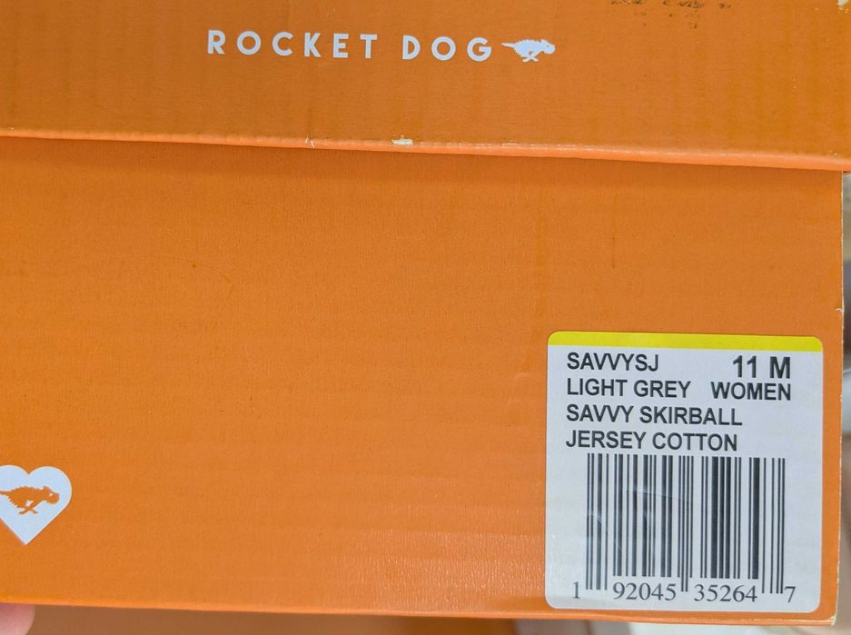Espadryle Rocket Dog szare rozm. 39