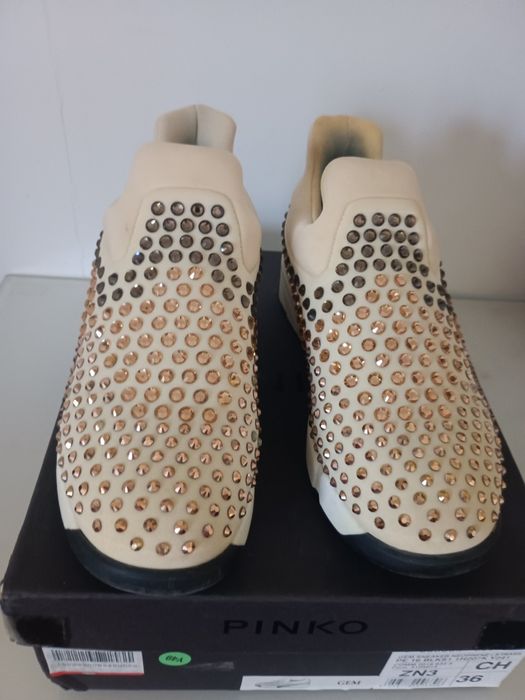 Tênis com brilhantes Pinko