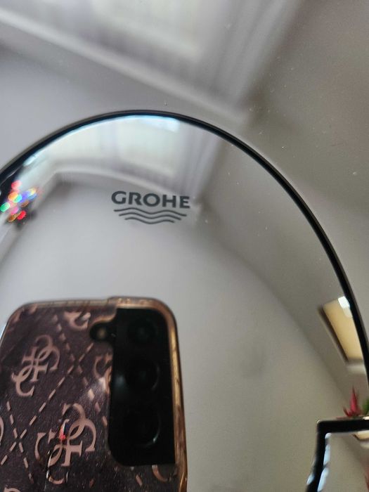 Przycisk spłukujący Grohe toaleta srebrny Nowy