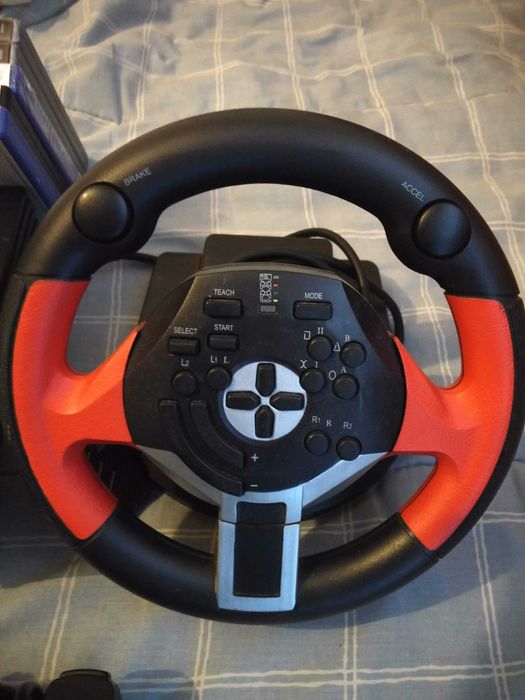 Pack Playstation 2 PS2::volante Mclaren e Conjunto de Golfe