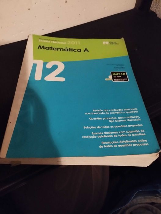 Livros para preparação de exames - várias disciplinas 11ª e 12º ano
