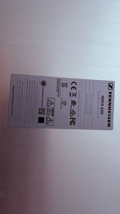 Wzmacniacz słuchawkowy Senheiser HDVA600