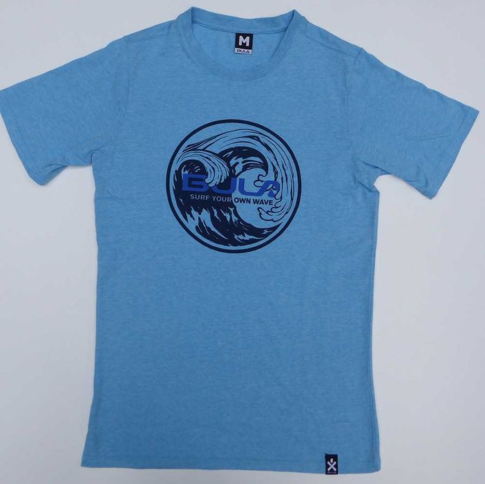 BULA Surf Your Own Wave niebieska koszulka T-shirt