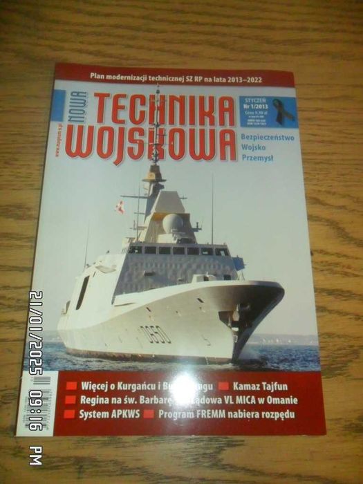 Nowa Technika Wojskowa 1/2013 NTW marzec 2013