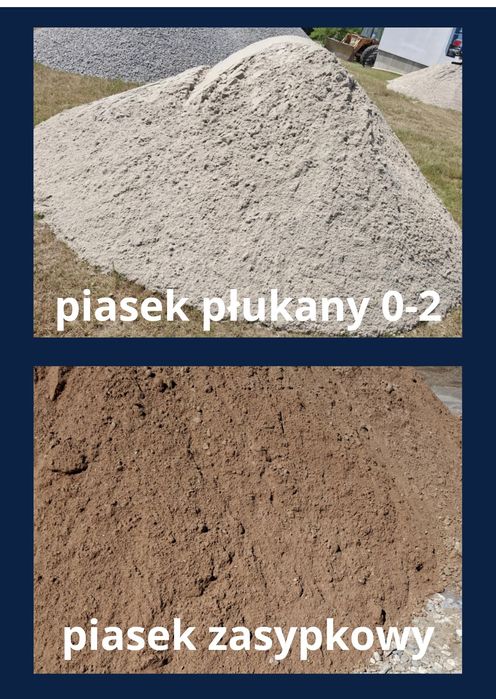 Kruszywa, Grys, Żwir, Piasek, Ziemia Transport I Sprzedaż