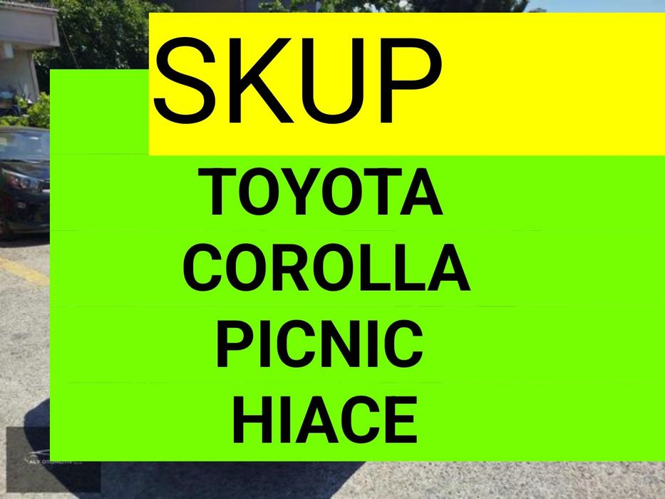 Toyota Corolla E11 E12 Picnic Hiace SKUP CALA POLSKA