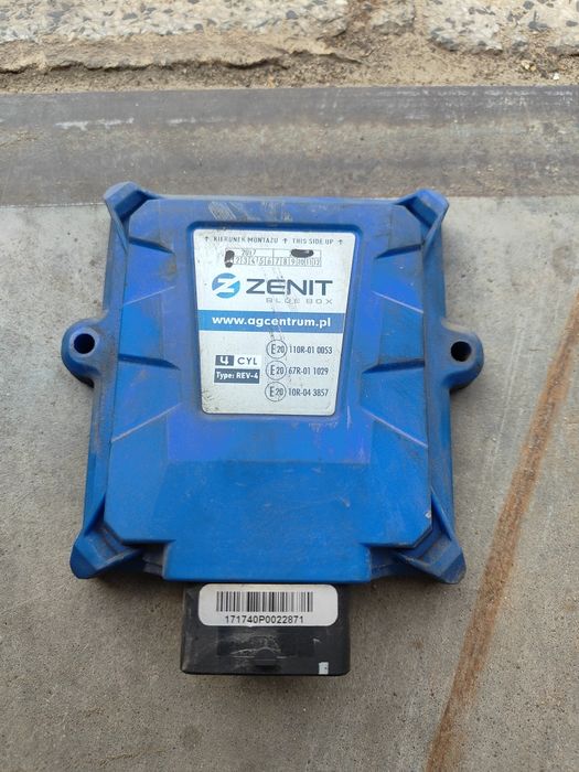 Sterownik komputer gazu LPG ZENIT Blue Box 4 Cylindry 67R.01.1029 i in
