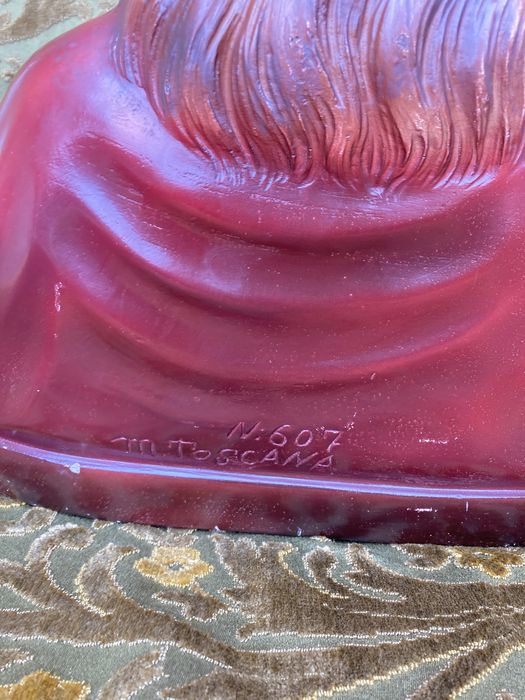 Popiersie Jezusa z sercem Jezus figurka duza