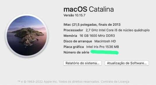 iMac 21" Retina muito bom