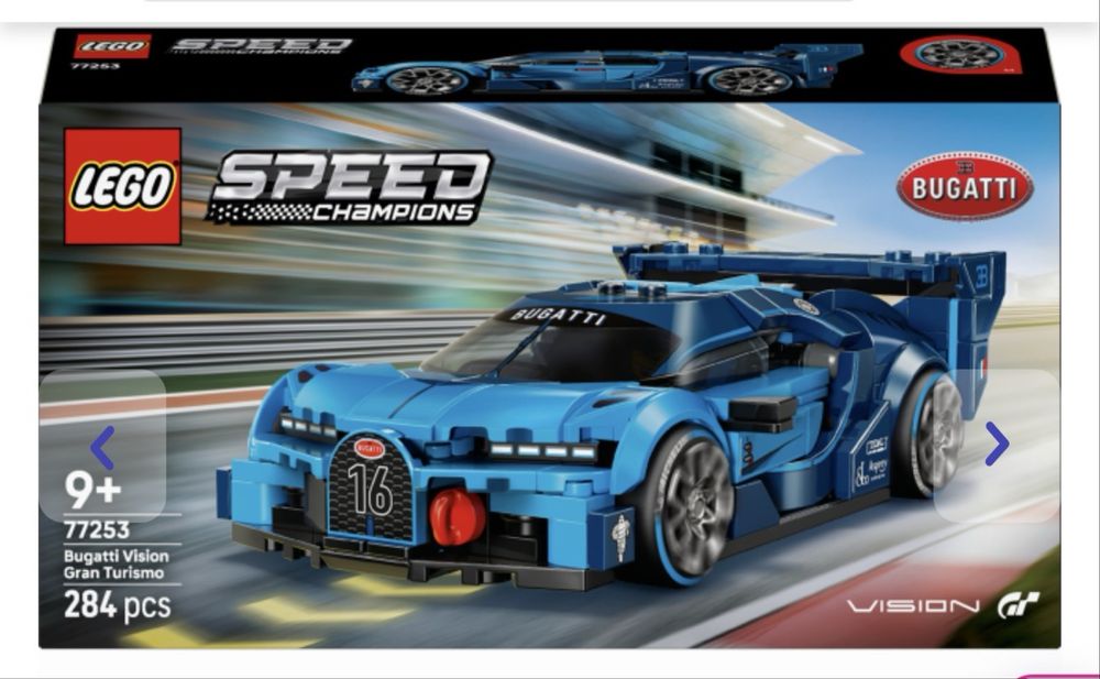 Legi bugatti конструктор лего новий оригінал