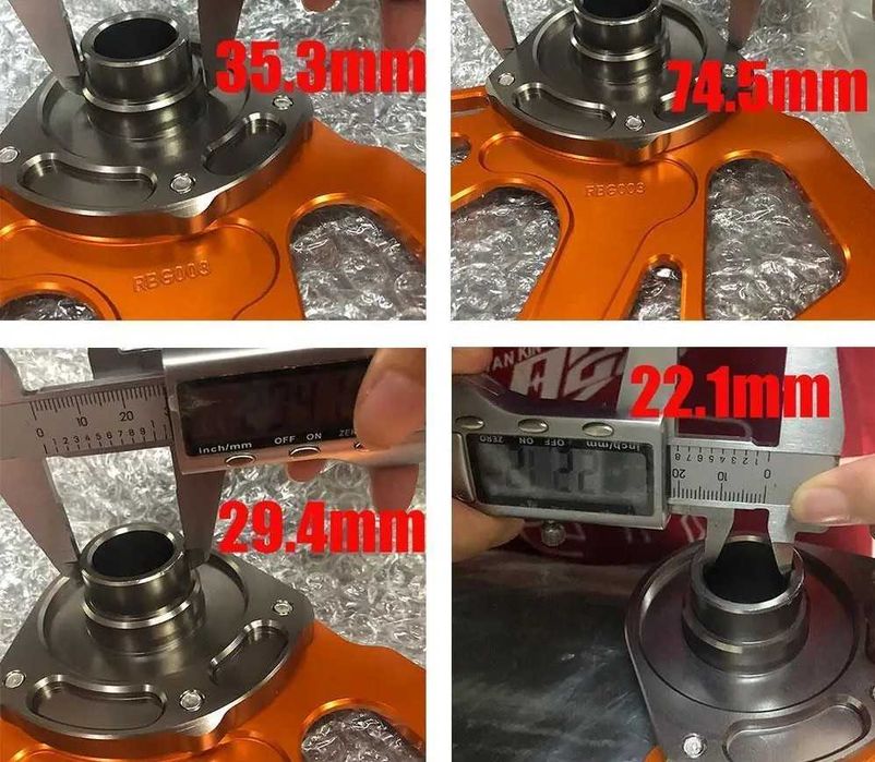 Osłona przedniej tarczy hamulcowej oś 22 mm KTM Husqvarna '17-'24