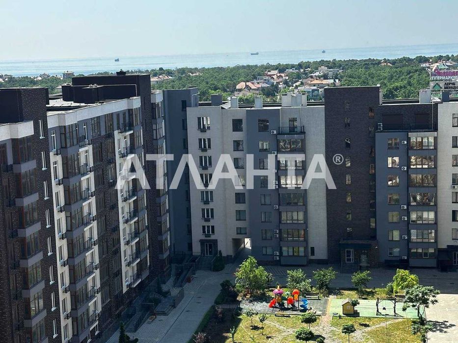 1 комн. квартира 50м2+терасса 15м2 в новом ЖК и видом на море.