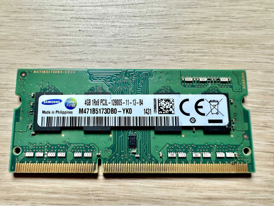 RAM Samsung 4GB DDR3 / DDR3L PC3L-12800S – sprawna, testowana