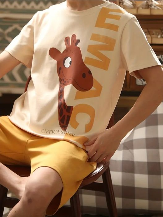 Męska piżama letnia-XL.