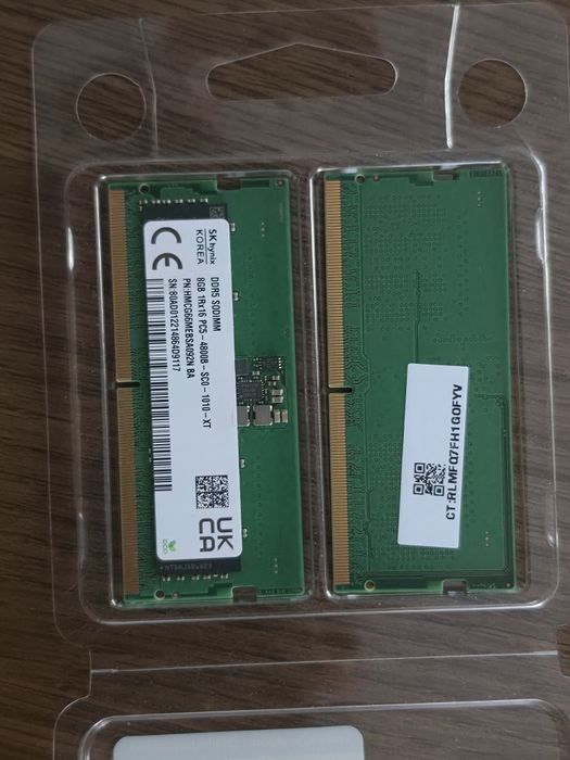 Pamięć RAM Sk Hynix 2x8gb 4800Mhz