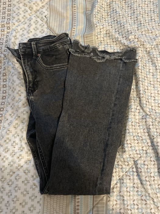 Calças boca de sino