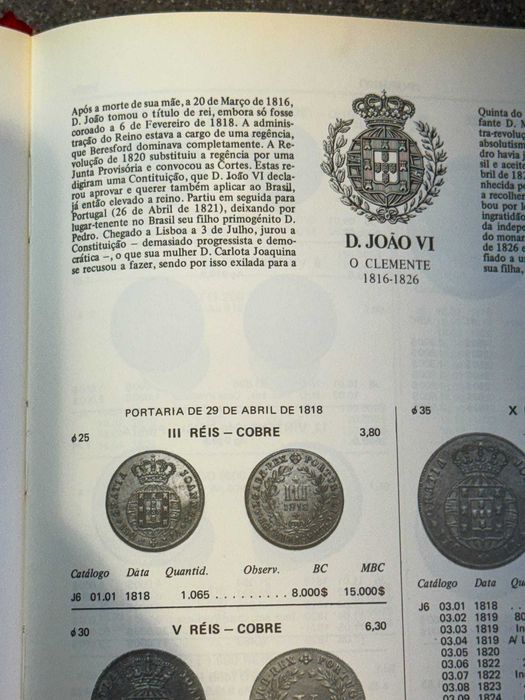 Catálogo Numismático “Moedas Portuguesas 1128–1988” – Alberto Gomes | 1ª Edição 1987