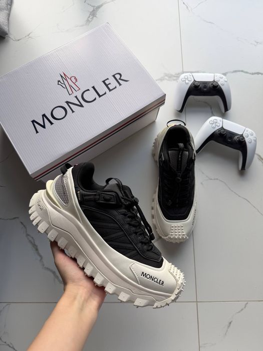 [БЕЗ ПРЕДОПЛАТ] Moncler Trailgrip White Black GORE-TEX