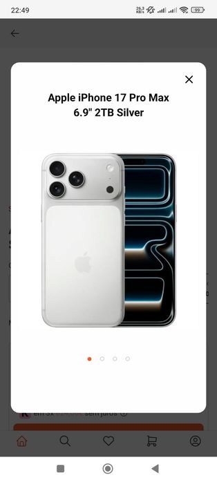 iPhone 17 Pro Max APPLE (6.9'' - 256 GB - grey )