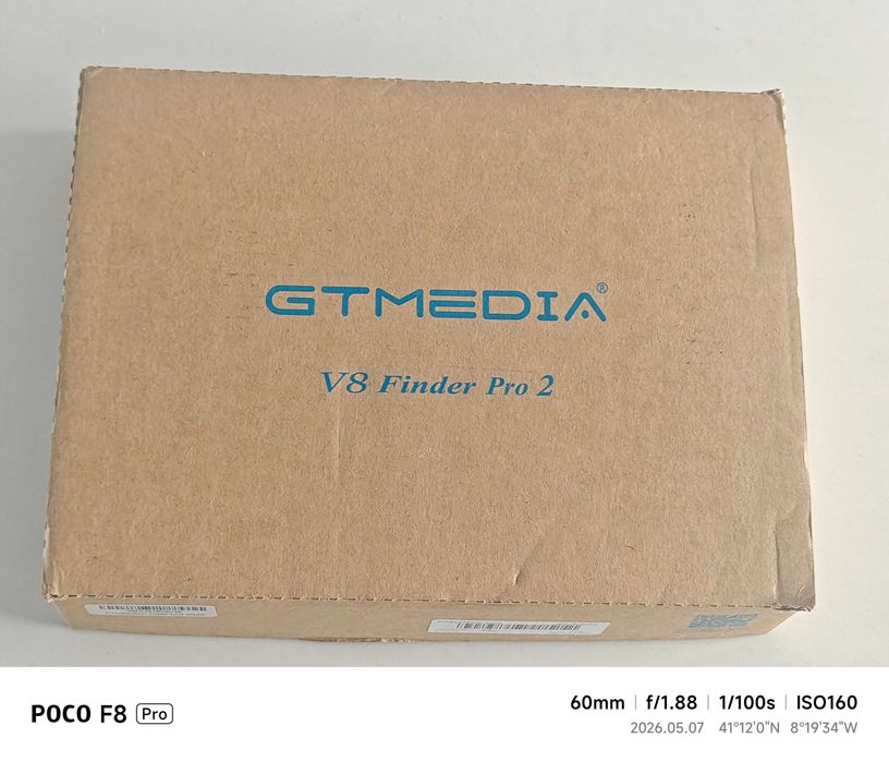Localizador de satelites, para antena parabólica, marca GTMEDIA V8 Finder Pro 2 2.