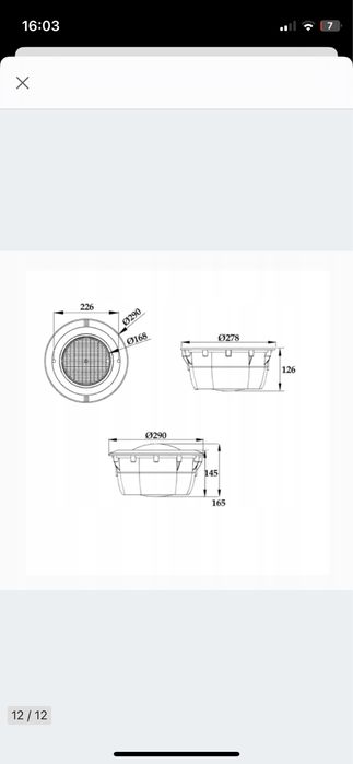 Oprawa led basenowe PAR56 IP68
