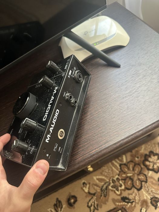 Звукова карта аудіо інтерфейс M audio 192 4
