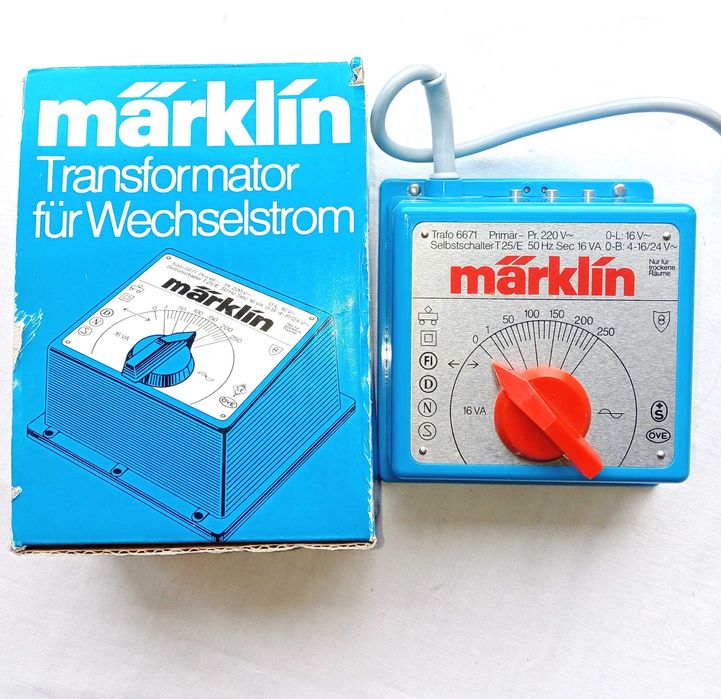 MARKLIN 6671, Transformador com caixa original