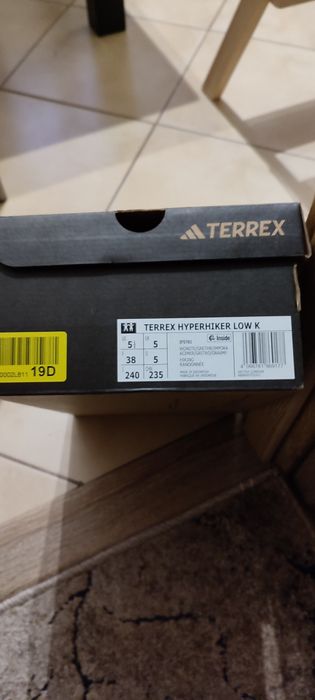 Buty adidas Terrex Hyperhiker Low K r.38