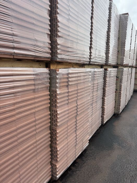 Pustak ceramiczny 25 PW porotherm bloczek beton h+h Glika  Termoton  Keram Leier
