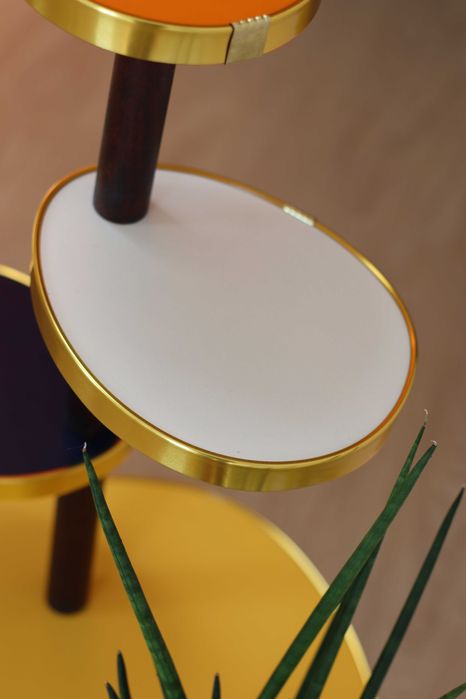 Nowy kwietnik piętrowy w stylu rockabilly patyczak