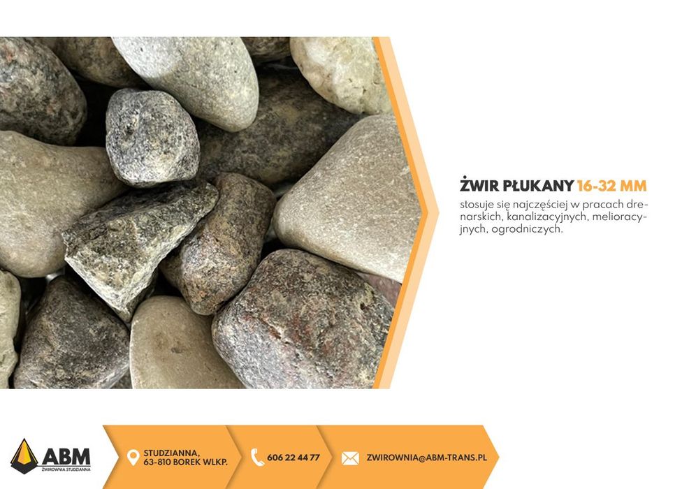 Kruszywa budowlane i ogrodowe Piach | Żwir | Kamień | Podsypka