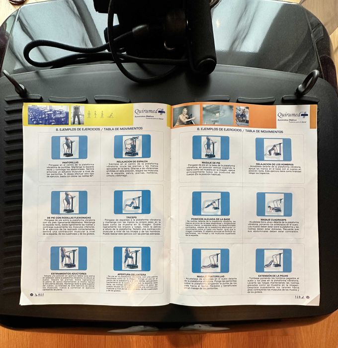 Placa Vibratória Oscilante QUIRUMED — Dê nova energia ao seu bem-estar