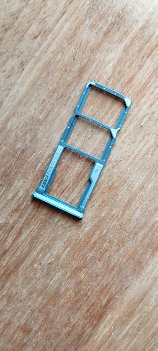 Slot de cartões SIM p/ Xiaomi Redmi Note 8T (azul)
