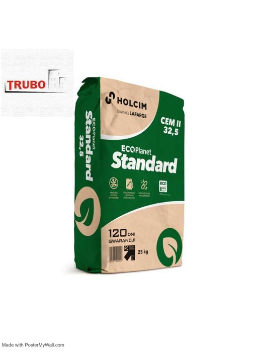 Cement HOLCIM portlandzki Standard 32,5r 120 dni 25 kg