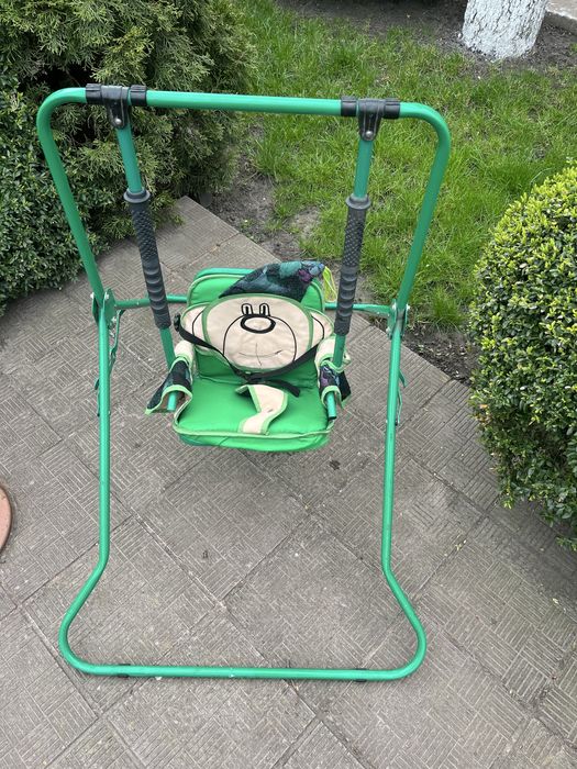 Дитяча гойдалка металева